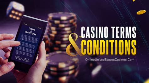  casino terms and conditions